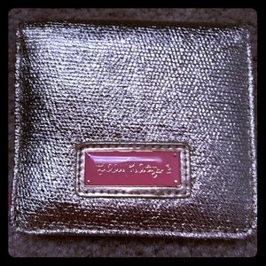 Lilly Pulitzer gold bifold wallet